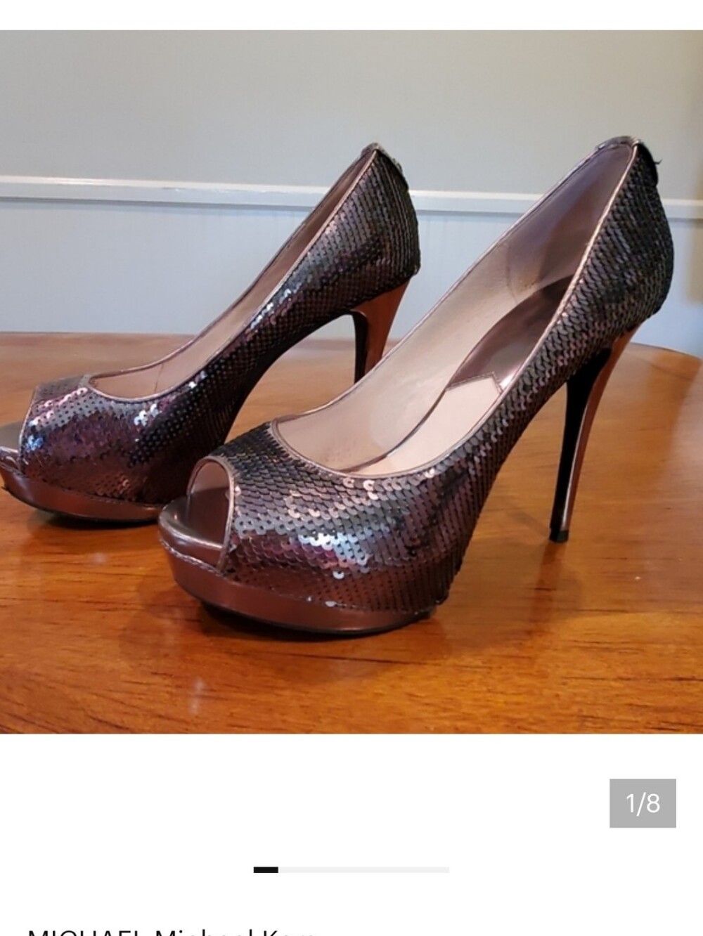 Michael Kors sequin heels